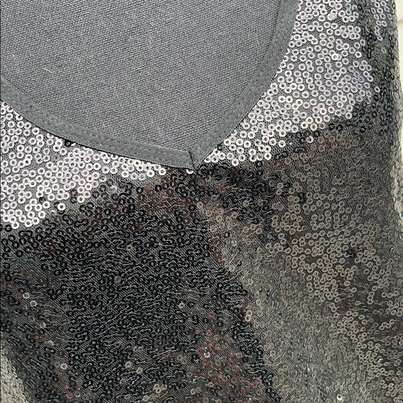 Sequin Black Cami - Picture 2 of 5